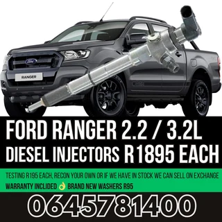 Ford Ranger 2.2 / 3.2L Diesel Injectors for sale