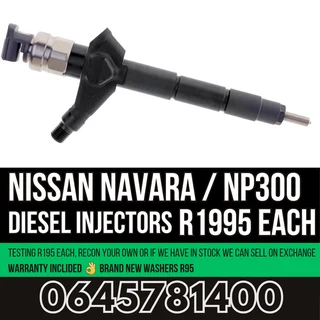 Nissan Navara / NP300.Diesel Injectors for sale