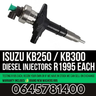 Isuzu KB250 / KB280 Diesel Injectors for sale