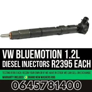 Bluemotion 1.2L Diesel Injectors for sale