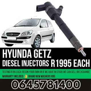 Hyundai Getz Diesel Injectors for sale