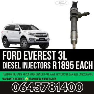 Ford Everest 3L Diesel Injectors for sale
