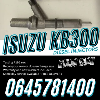 Isuzu KB300 diesel injectors for sale