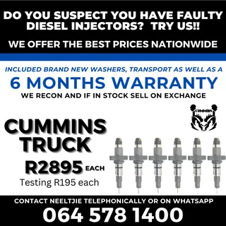 Cummins Truck diesel injectors for sale