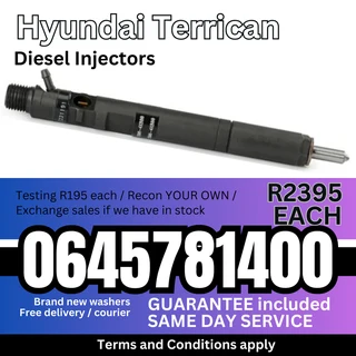 Hyundai Terrican diesel injectors for sale