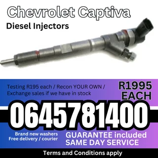 Chevrolet Captiva diesel injectors for sale