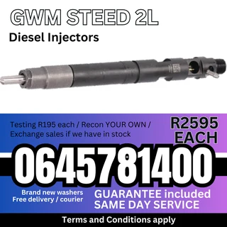 GWM Steed 2L diesel injectors for sale