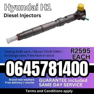 Hyundai H1 diesel injectors for sale