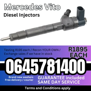 Mercedes Vito diesel injectors for sale