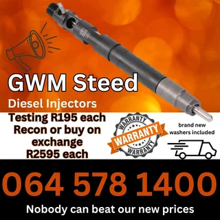 Gwm Steed 2l Diesel Injectors For Sale