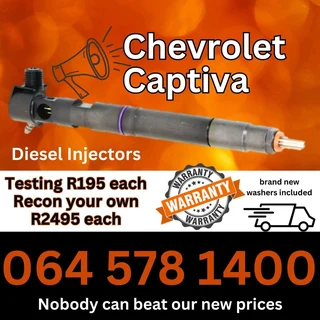 Chevrolet Captiva Diesel Injectors for sale