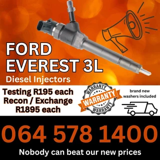 Ford Everest 3L Diesel Injectors for sale