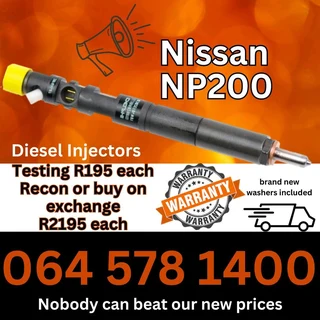 Nissan NP200 Diesel Injectors for sale
