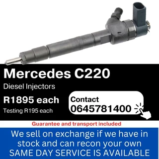 Mercedes C220 Diesel Injectors for sale