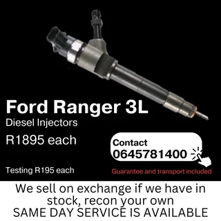 Ford Ranger 3L Diesel Injectors for sale