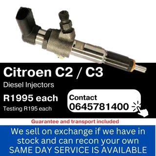 Citroen C2 / C3 Diesel Injectors for sale