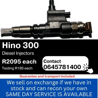 Hino 300 Diesel Injectors for sale