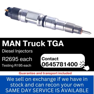 Man Truck Tga Diesel Injectors For Sale