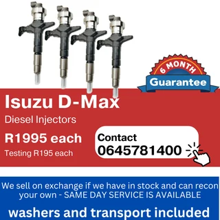 Isuzu D-Max Diesel Injectors for sale