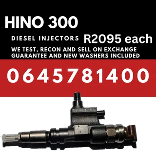 Hino 300 Diesel Injectors for sale