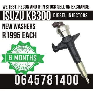 Isuzu KB300 Diesel Injectors for sale