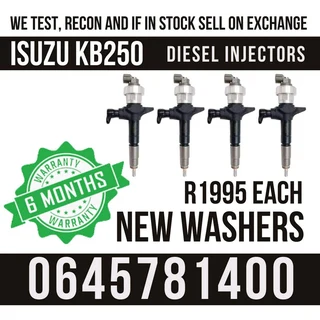 Isuzu KB250 Diesel Injectors for sale