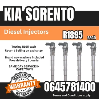 Kia Sorento Diesel Injectors for sale