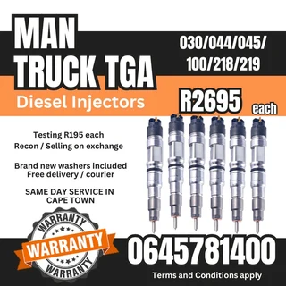 Man Truck Tga Diesel Injectors For Sale