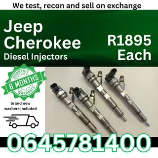 Jeep Cherokee Diesel Injectors for sale