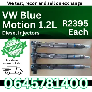 VW Blue Motion 1.2L Diesel Injectors for sale