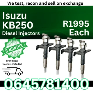 Isuzu KB250 Diesel Injectors for sale