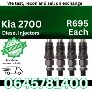 Kia 2700 Diesel Injectors for sale