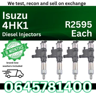 Isuzu 4HK1 Diesel Injectors for sale