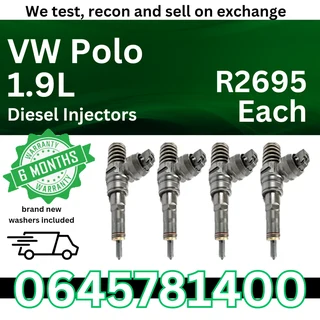 VW Polo 1.9L Diesel Injectors for sale