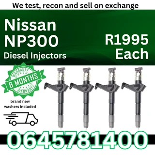 Nissan NP300 Diesel Injectors for sale