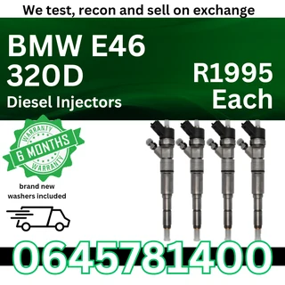 BMW E46 320d Diesel Injectors for sale