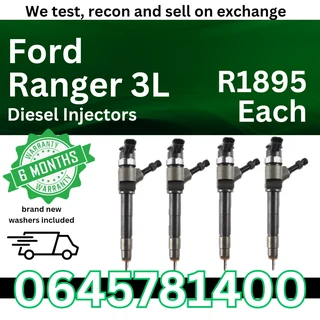 Ford Ranger 3L Diesel Injectors for sale