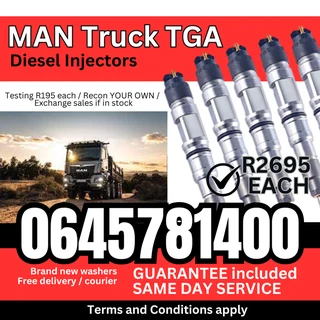 MAN Truck TGA diesel injectors for sale