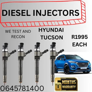 HYUNDAI TUCSON DIESEL INJECTORS