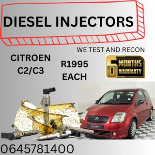 Citroen C2/c3 Diesel Injectors
