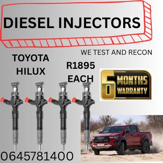 Toyota Hilux Diesel Injectors