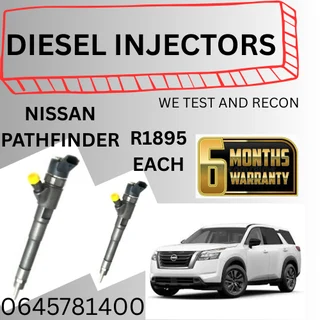 NISSAN PATHFINDER DIESEL INJECTORS