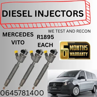 Mercedes Vito Diesel Injectors