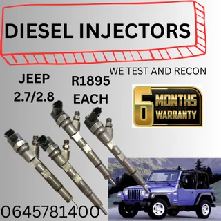 Jeep 2.7/2.8 Diesel Injectors