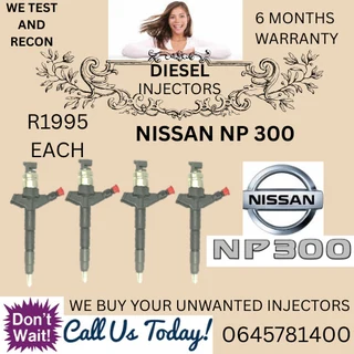 Nissan Np 300 Diesel Injectors