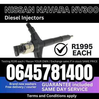 Nissan Navara NV300 Diesel Injectors for sale
