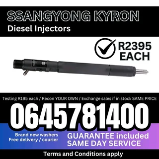 Ssangyong Kyron Diesel Injectors for sale