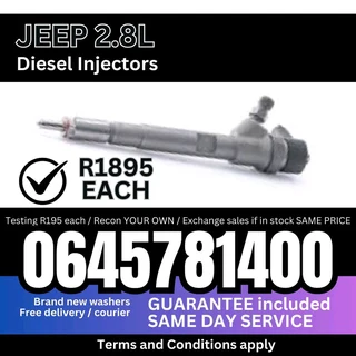 Jeep 2.8L Diesel Injectors for sale