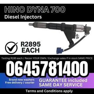 Hino Dyna 700 Truck Diesel Injectors for sale