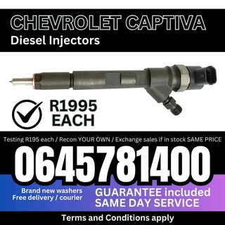 Chevrolet Captiva Diesel Injectors for sale